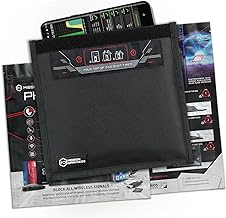 Mission Darkness Non-Window Faraday Bag for Phones // Signal Blocking Faraday Cage Prevents Hacking Tracking Spying, Dev