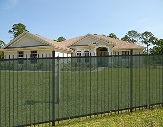 Coarbor 7'x17' Vinyl Coated Polyester (PVC) Mesh Privacy Fence Screen Fencing for Back Yard Deck Patio Garden Blocker Ba