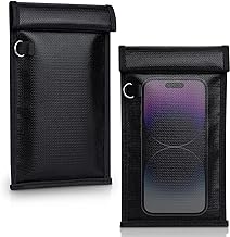 Simket Faraday Bags for Phones and Car Key 2 Pack, Signal Blocking Pouch, Cell Phone Signal Jammer, Car Key/WiFi/RFID/GP